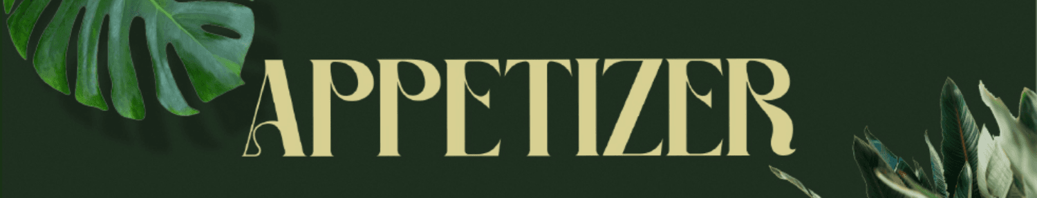 Appetizer Banner